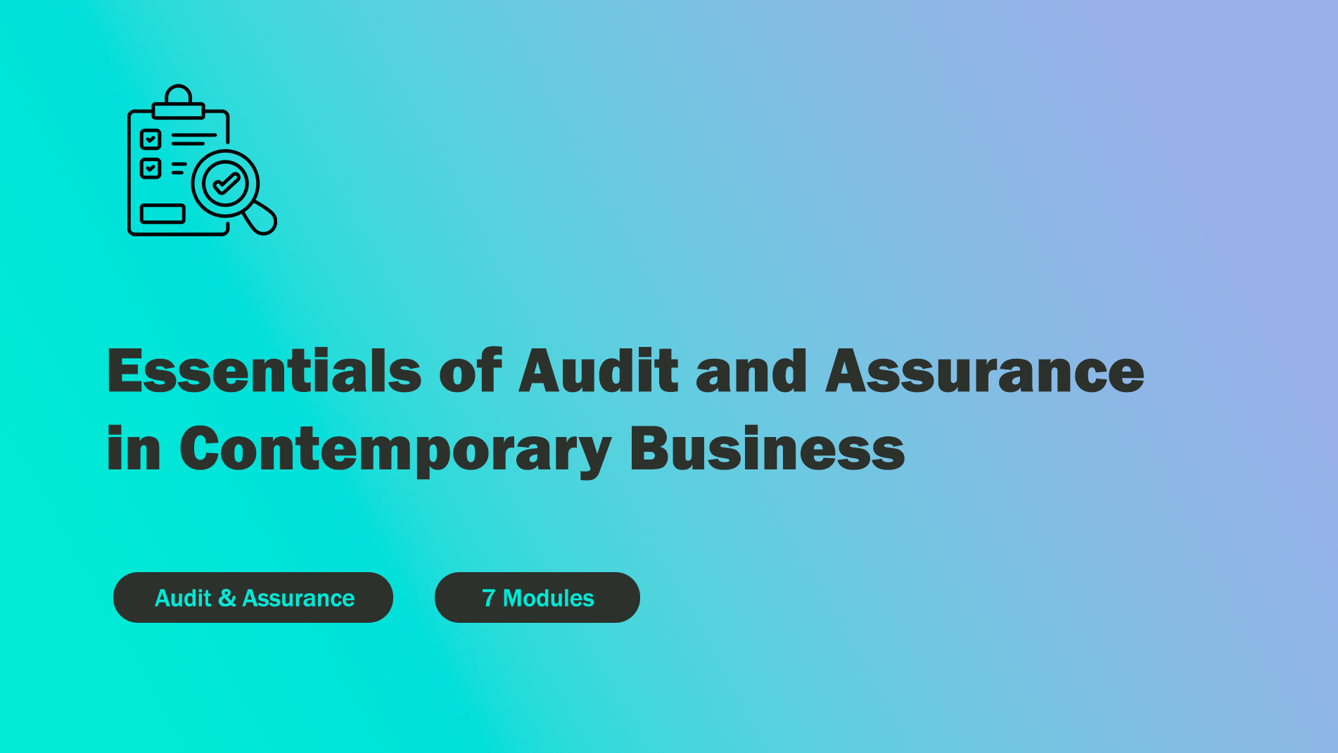 Essentials of Audit and Assurance in Contemporary Business